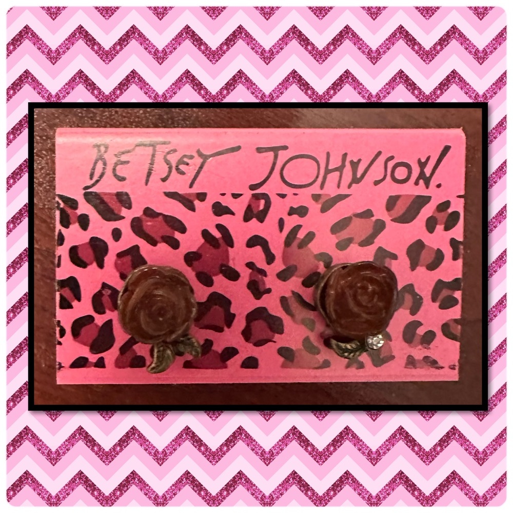 Betsey Johnson earrings